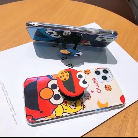 Cookie & Elmo Glam Kick Stand iPhone Case - Picture 4 of 6